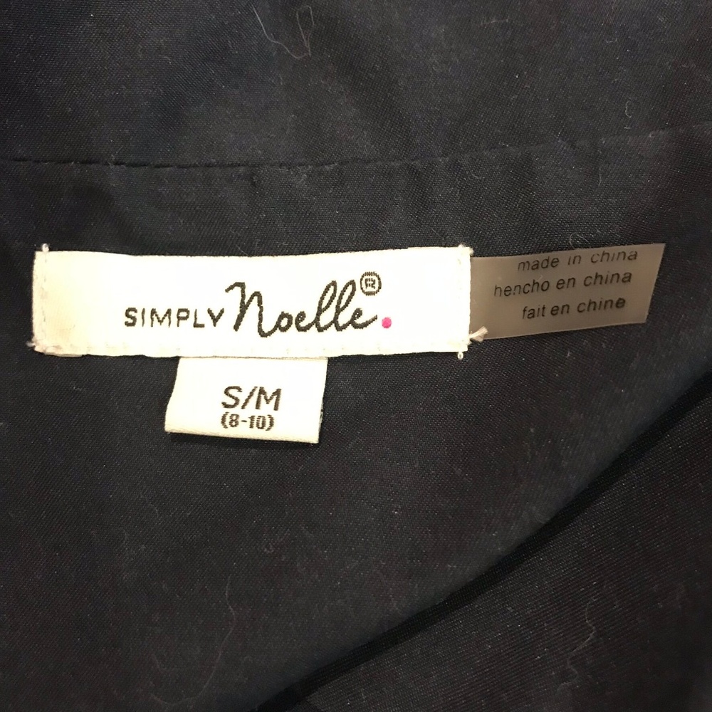 Simply Noelle Button Down Wrap Shirt Safari Dress - Picture 7 of 8